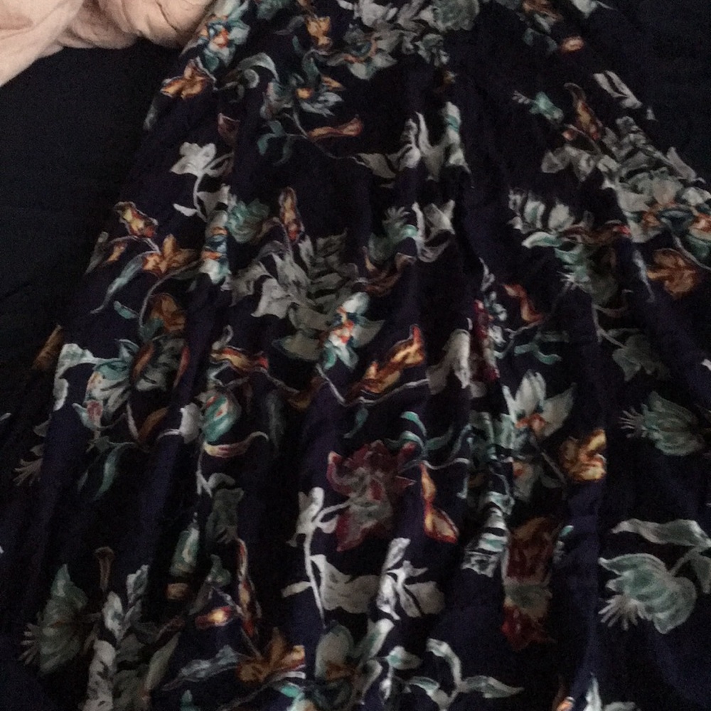 Wrap maxi skirt